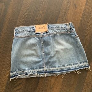 D&G denim skirt